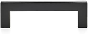 Ravinte 4 Inch Matte Black Kitchen cabinet handles