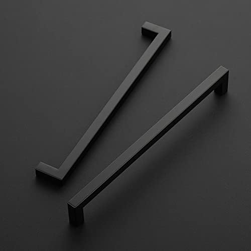 Ravinte 18 Pack 10 Inch Matte Black Cabinet Pulls