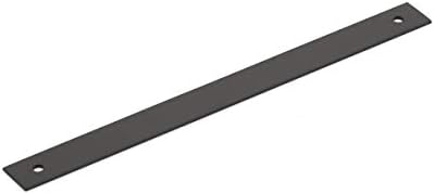 Schaub Pub House Collection 8-inch Back Plate Matte Black