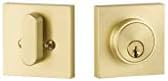 Marcel Deadbolt - Emtek Satin Brass