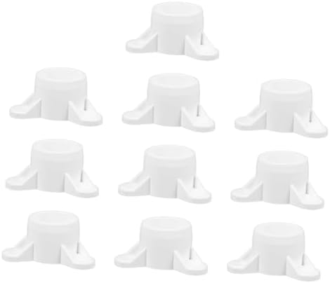 Sturdy Desk Legs 10Pcs Pvc Desk Leg Covers for Home Office Furniture