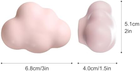 2 Pack Pink Barn Door Handles for Modern Use