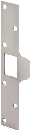 Maximum Security Door Latch Satin Nickel Finish