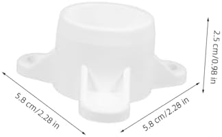 Gadpiparty 10Pcs PVC Table Leg Caps for Furniture Fixes