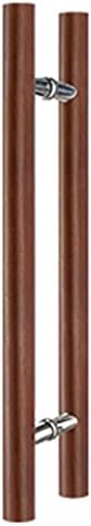 Sturdy Solid-Wood Door Handle