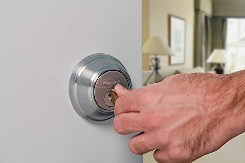 Kwikset 985 Deadbolt with SmartKey - Polished Brass