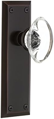 Nostalgic Oval Crystal Door knob