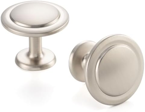 Askano 30-Piece Kitchen Cabinet Knobs Set Brushed Nickel Durable and Functional Design