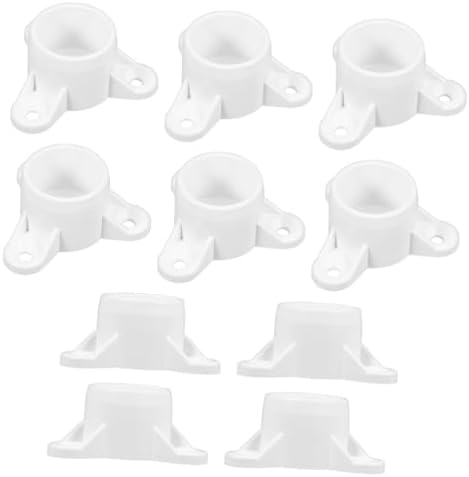 Gadpiparty 10Pcs PVC Table Leg Caps for Furniture Fixes