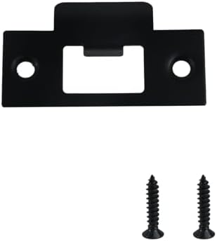 4Pcs Black Purple Strong Metal Deadbolt Strike Plate Home Security 70x28mm
