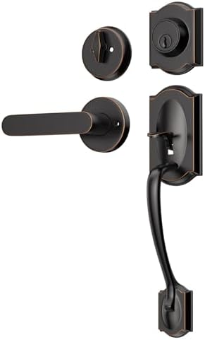 Narpult Smart Front Door Lock Set Oil Rubbed Bronze
