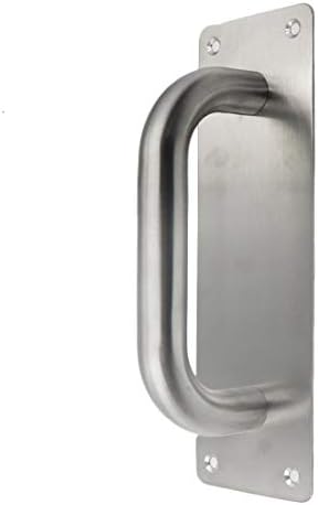 Sturdy Stainless Steel Door Pull Plate with Handle