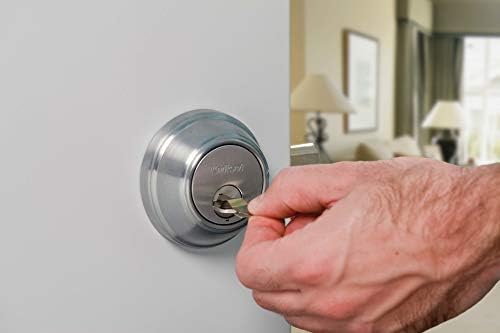 Kwikset 985 Deadbolt with SmartKey - Polished Brass