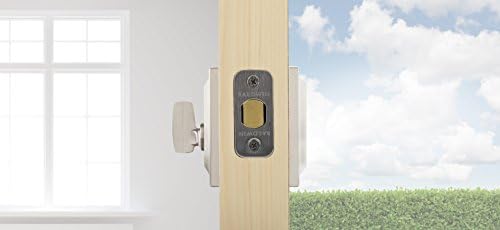 Baldwin Spyglass Single Cylinder Front Door Deadbolt Satin Nickel