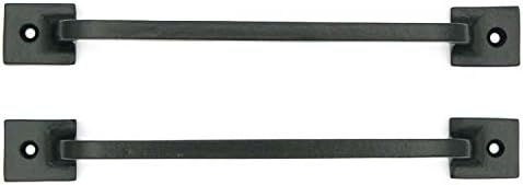 Craftsman Road Black Cast Iron Pull Handles