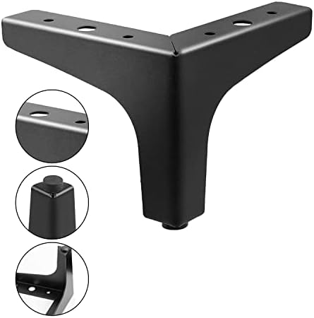 Durable Metal Dresser Legs Set