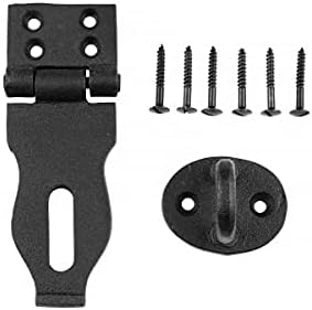 Heavy Duty Black Iron Padlock