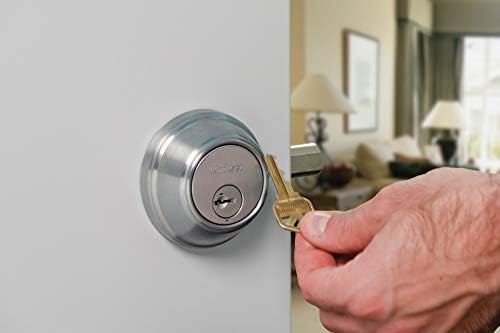 Kwikset 985 Deadbolt with SmartKey - Polished Brass