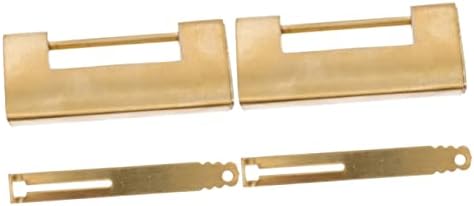Chinese Golden Retro Padlock for Jewelry Boxes