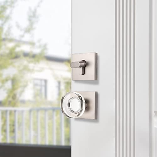 Coolnews Crystal Glass Door Lock Set