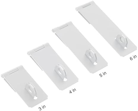 Durable stainless steel door hasp lock