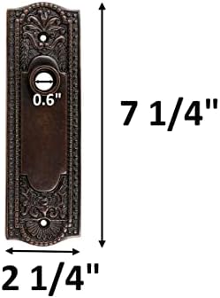 Elevate your doors appeal with our premium brass doorback plate