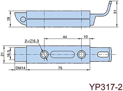 Secure Doorbolts by SHAUNI - Hasp Lock for Doors Cabinets