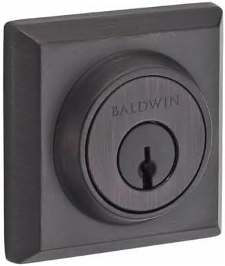 Baldwin Venetian Bronze Single Cylinder Deadbolt
