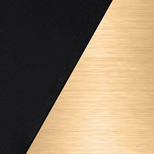 Design House Kelton Towel Ring Matte Black Satin Gold