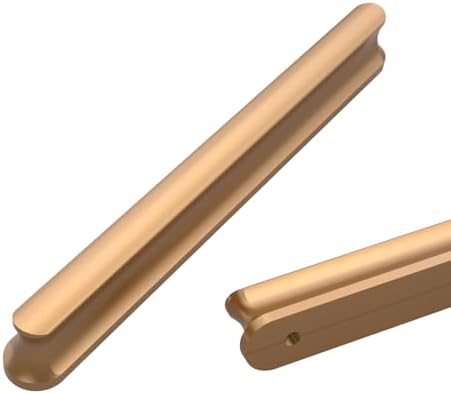Coinkoly 10-Piece Champagne Bronze Kitchen Cabinet Handles