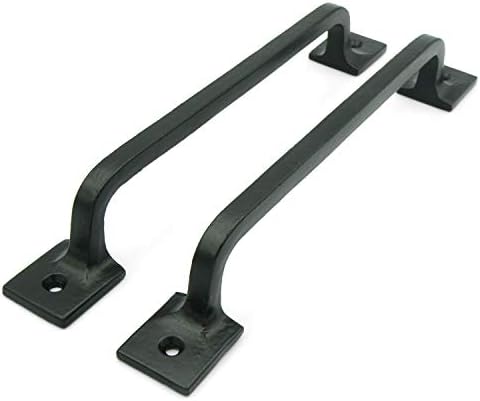 Craftsman Road Black Cast Iron Pull Handles