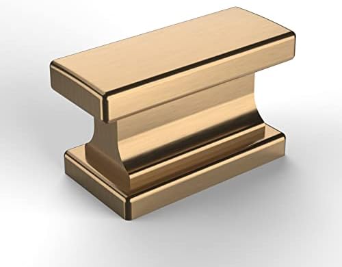 Asidrama 6-Piece champagne bronze kitchen cabinet knobs