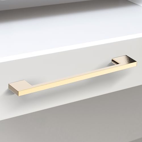 5-Piece Gold Cabinet Pulls brushed gold drawer pulls Kitchen cabinet hardware