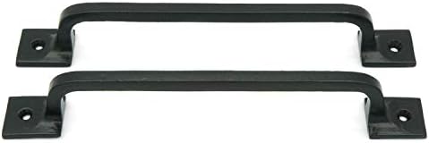 Craftsman Road Black Cast Iron Pull Handles