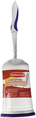 rubbermaid toilet bowl brush with caddy holder