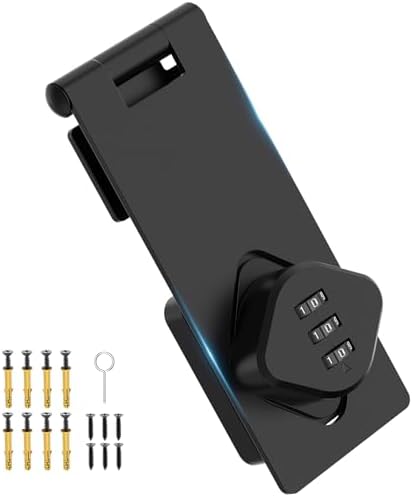 Keyless Combination Lock for Closet Doors 3-Digit