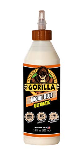 Gorilla Ultimate Waterproof Wood Glue 18oz