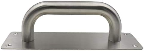 Sturdy Stainless Steel Door Pull Plate with Handle