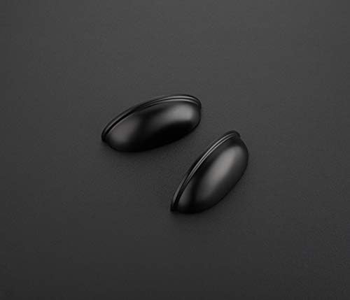 Ravinte 20-Pack Flat Black 3 Drawer Pulls