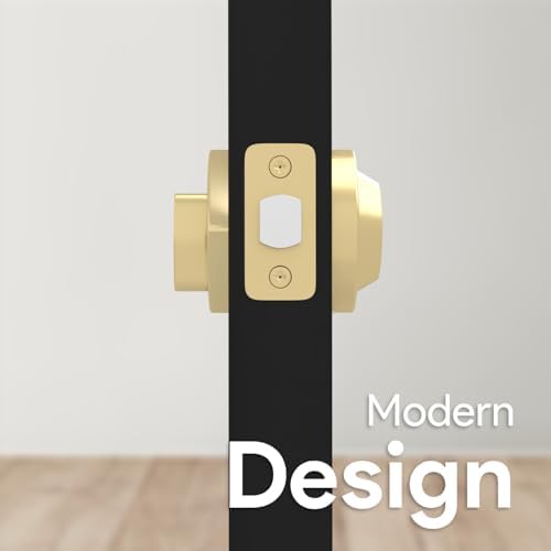 Secure Entry Deadbolt Lock withversatile Installation
