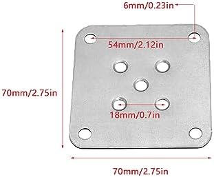 4 Pack Leg Mounting Plate