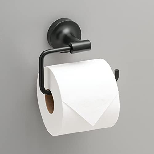 Franklin Brass MATTE BLACK TOILET PAPER HOLDER