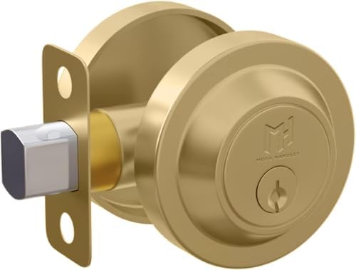 Secure Entry Deadbolt Lock withversatile Installation