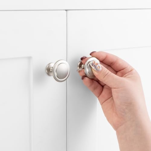 Askano 30-Piece Kitchen Cabinet Knobs Set Brushed Nickel Durable and Functional Design