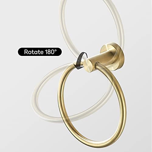 WEIKO Gold Adjustable Towel Bar More Perfect for Restroom Organization