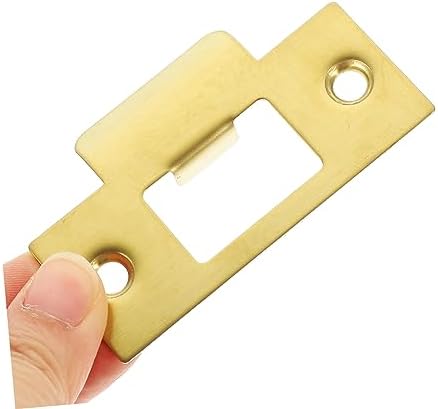 Stainless Steel Door Strike Plates Hole Fillers for Room Locks
