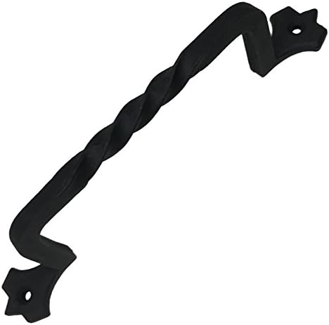 Versatile 7-Inch Wrought Twist Knob for Gates Drawers Cabinets