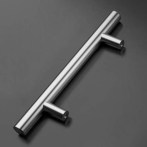 Genius Iron 12-inch Stainless Steel Barn Door Handle Set Black
