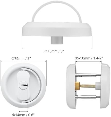Stainless Steel Deadbolt Lock Security Anti-Pry Design Modern Style