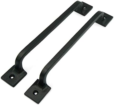 Craftsman Road Black Cast Iron Pull Handles